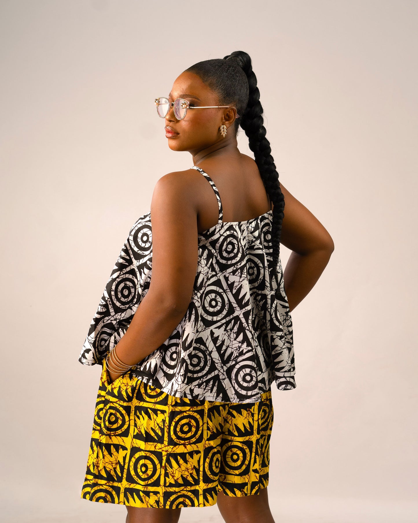Oju Pattern Co-ord