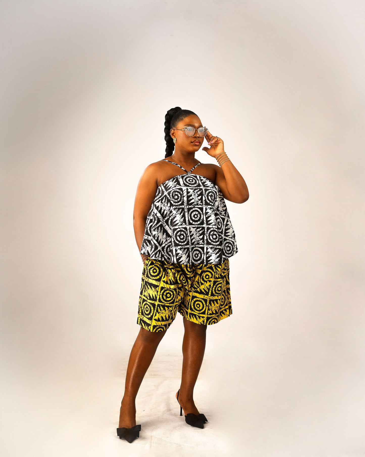 Oju Pattern Co-ord