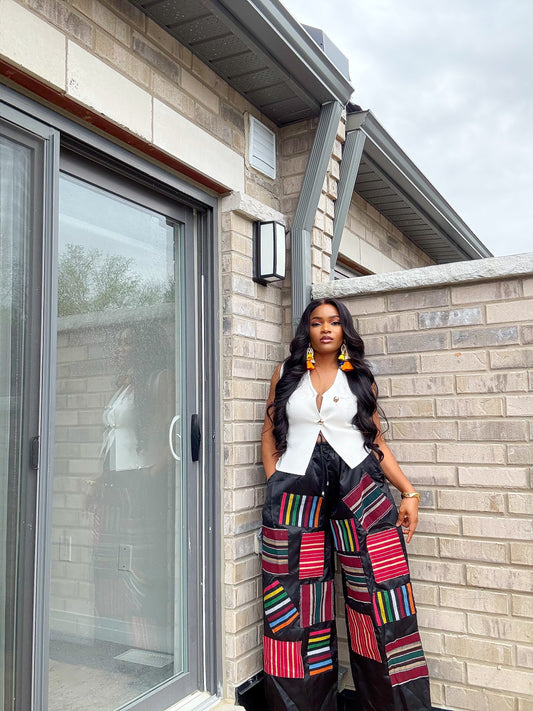 Rainbow Patches Pants