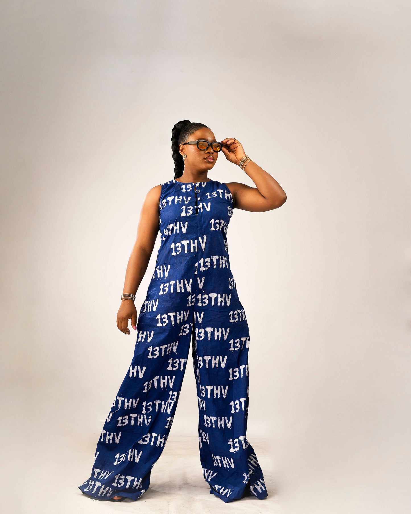 Bold Indigo Jumpsuit