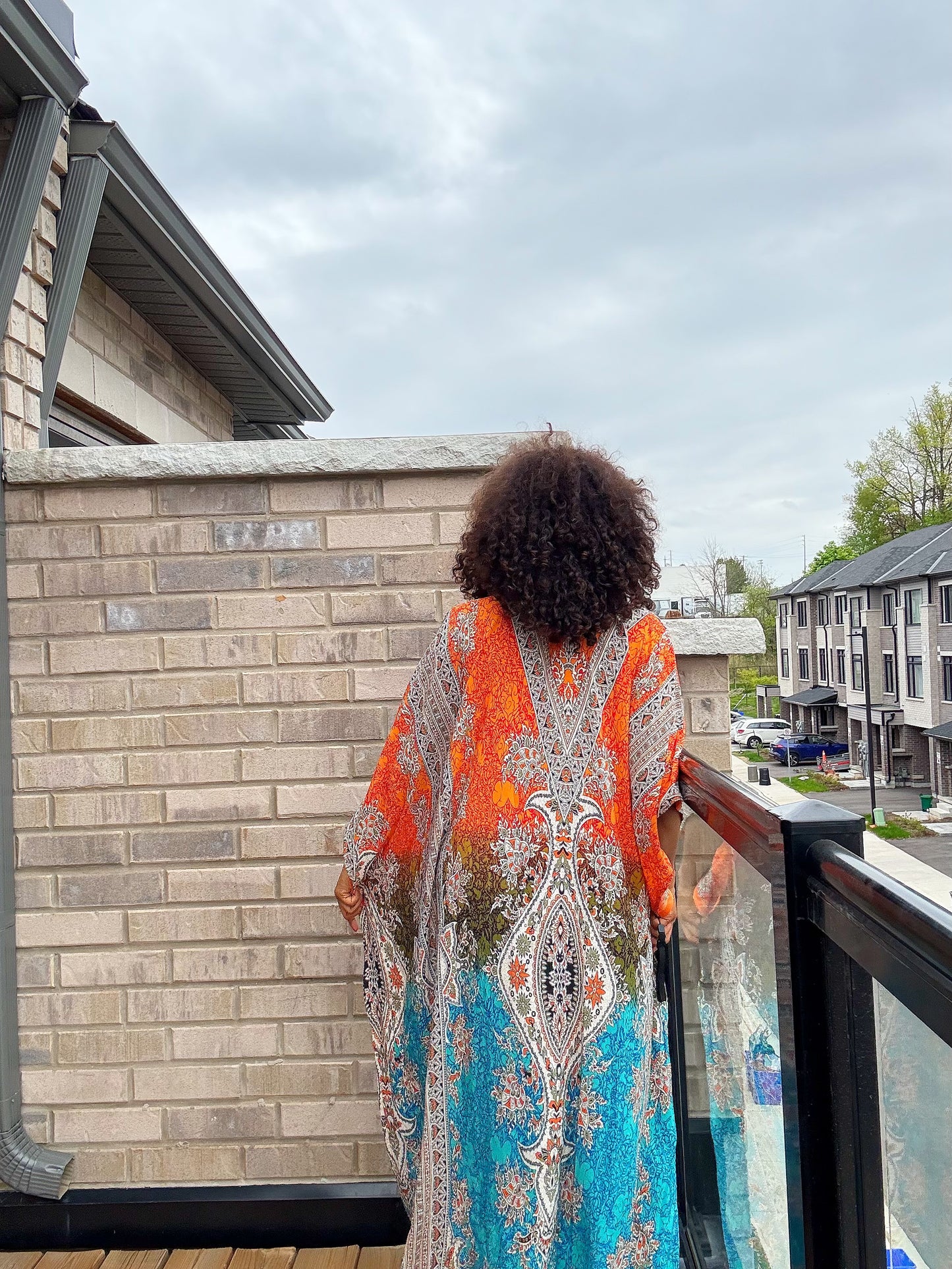 Moroccan sunset kaftan
