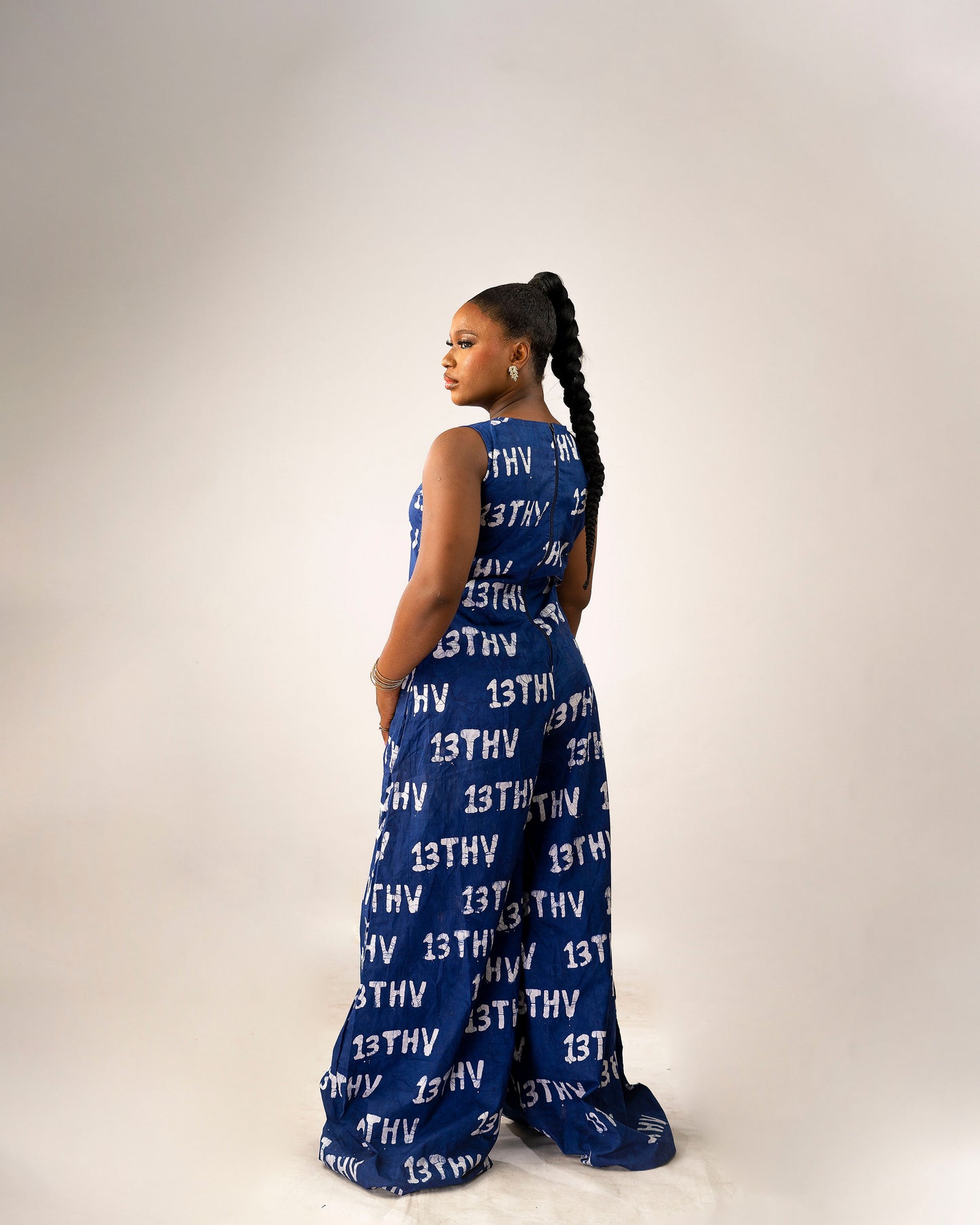 Bold Indigo Jumpsuit
