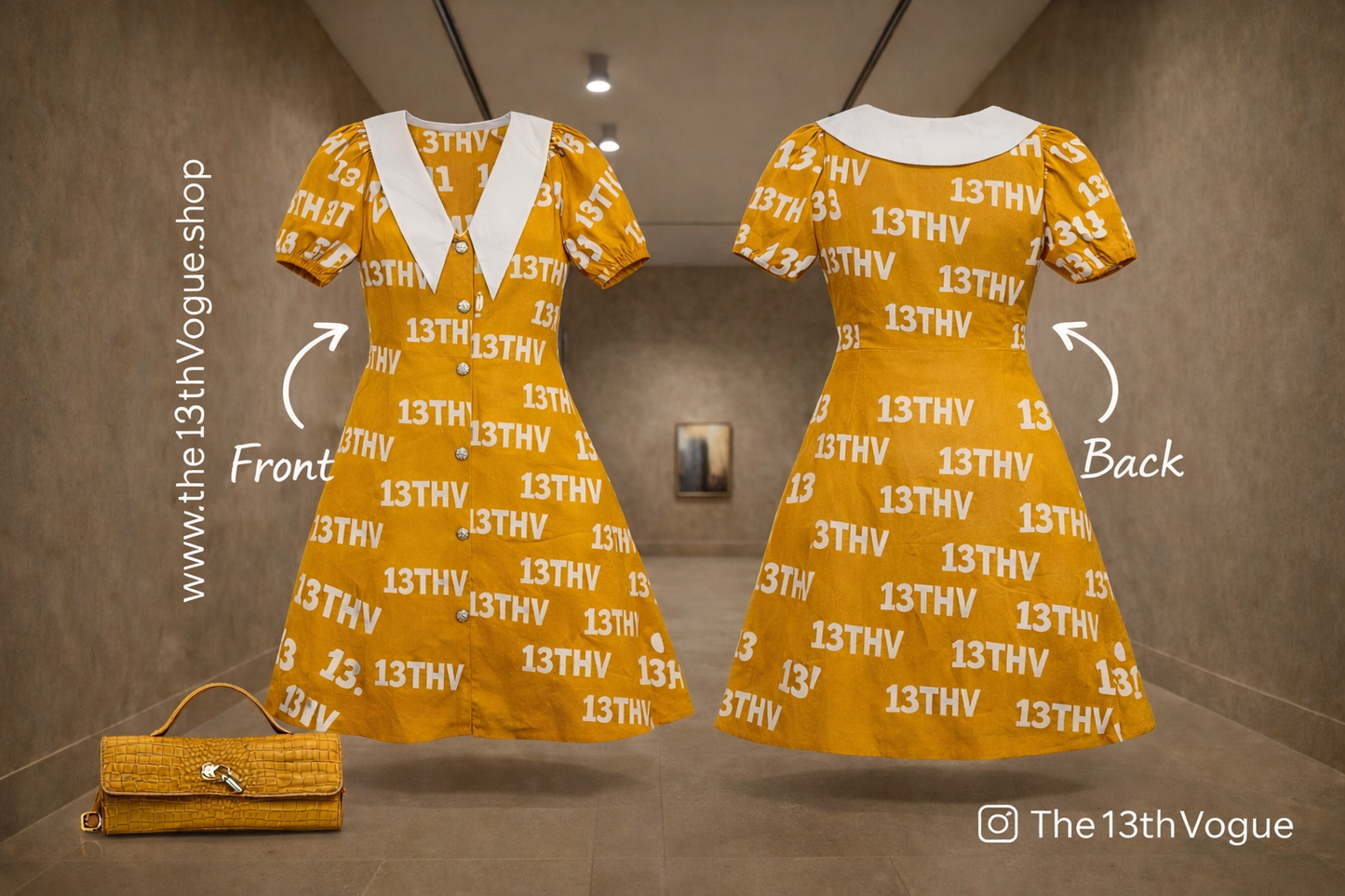 Heritage Collar Dress