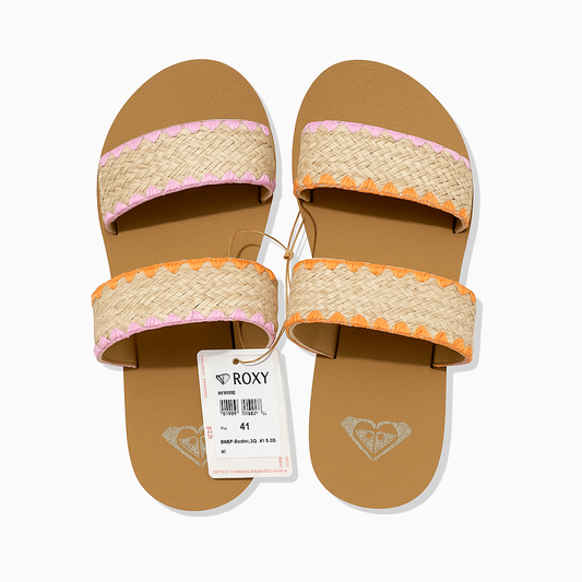 Roxy Porto Slide II – Women’s Flat Woven Slides