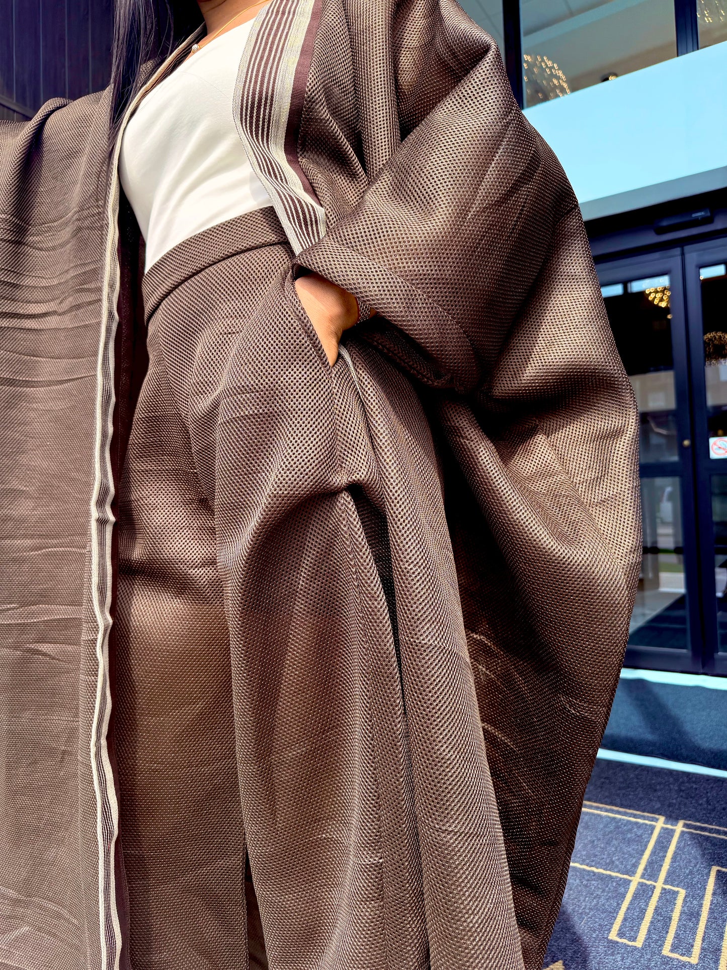 Mocha Drape Set (Brown)